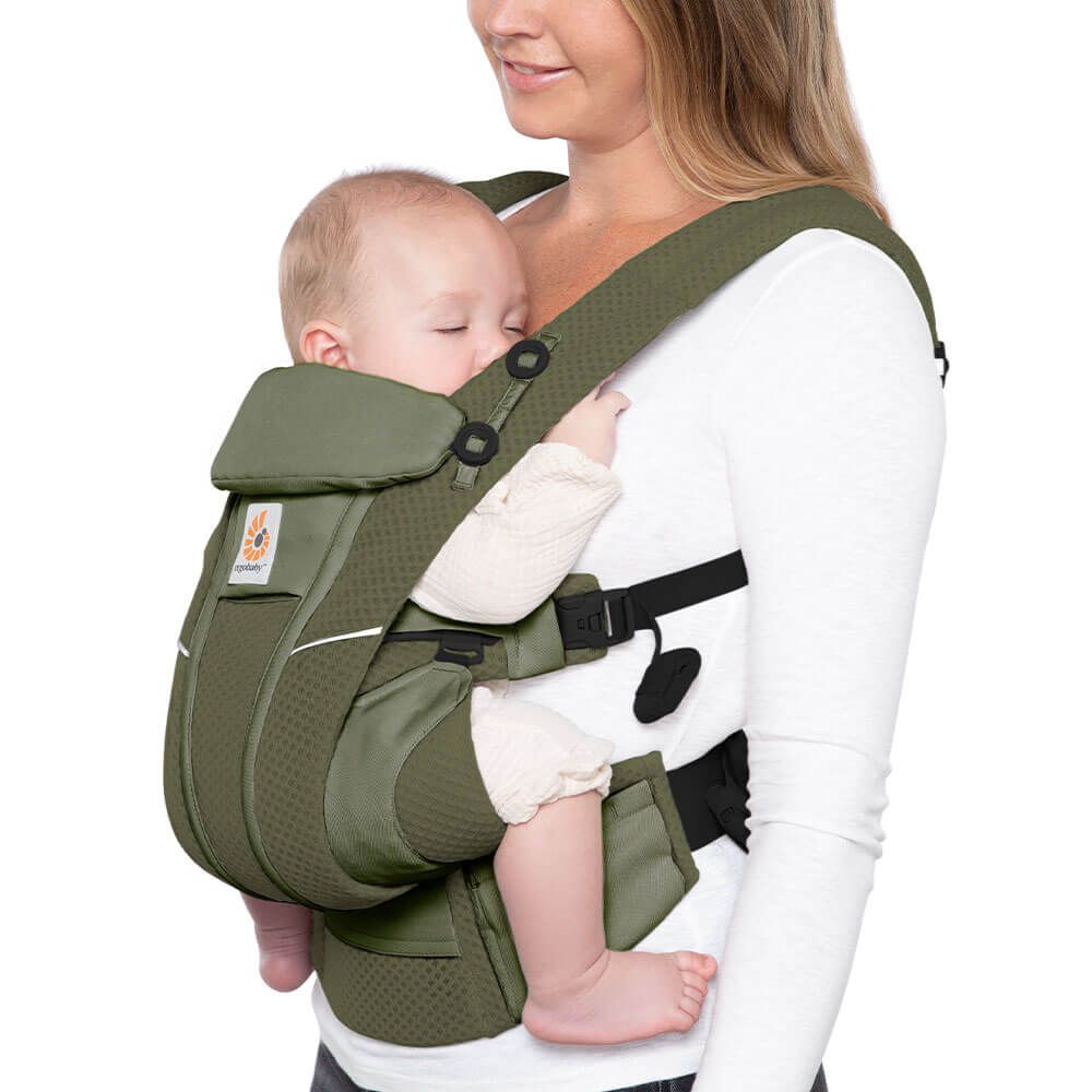 Porte-bébé Ergobaby Omni Breeze vert olive – Hello World